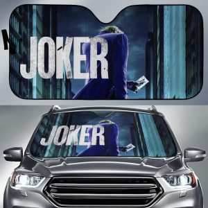 Suicide Squad Art Jokers Movie Car Auto Sun Shade
