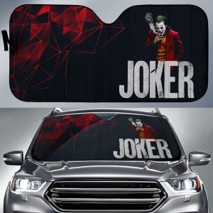 Suicide Squad Movie Joker Car Auto Sun Shade