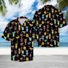 Summer Cocktails Hawaiian Shirt Summer Button Up