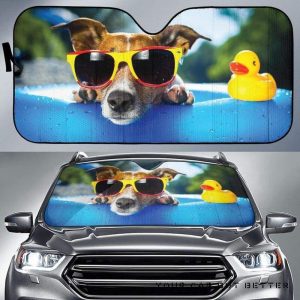 Summer Dog Car Auto Sun Shade
