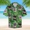 Summer Exotic Jungle Hawaiian Shirt Summer Button Up