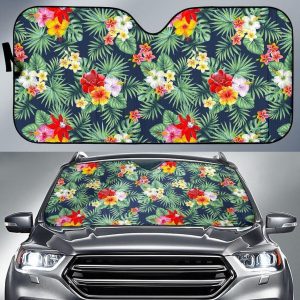 Summer Tropical Hawaii Car Auto Sun Shade