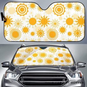 Sun Pattern Car Auto Sun Shade