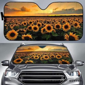 Sunflower Car Auto Sun Shade
