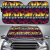 Sunset Hibiscus Palm Tree Car Auto Sun Shade