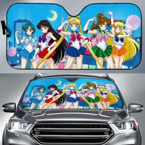 Super Mario Bros Characters Car Auto Sun Shade