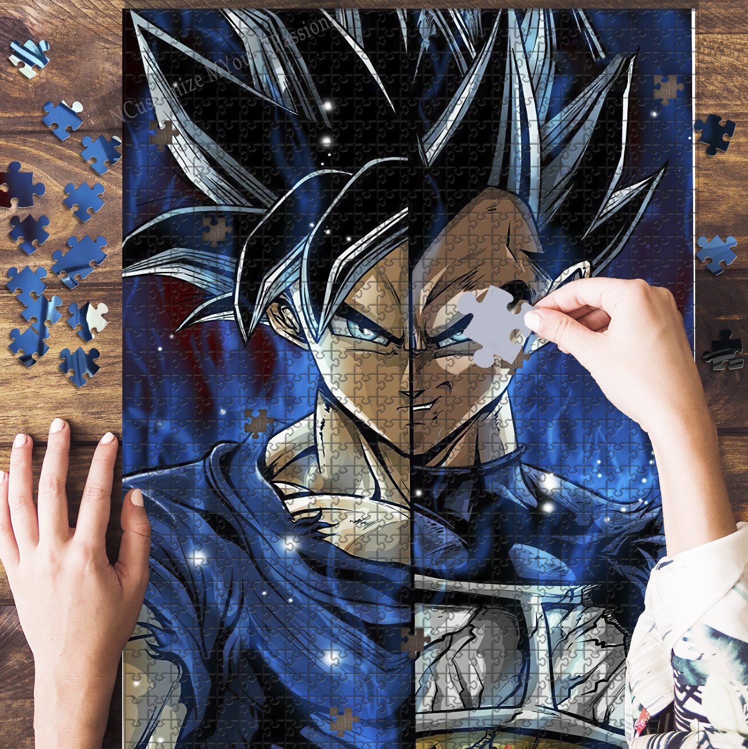 Super Saiyan Jigsaw Puzzle Set Super Saiyan Jigsaw Puzzle Set