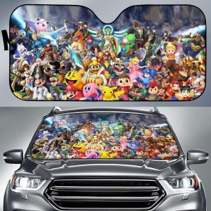 Super Smash Bros Infinity War Car Auto Sun Shade