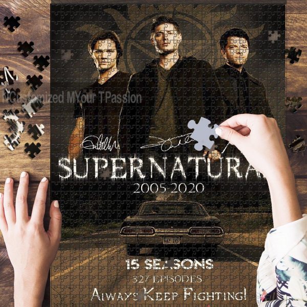 Supernatural Jigsaw Puzzle Set