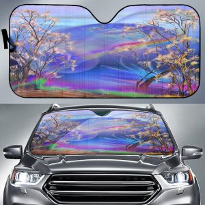 Surreal Night Car Auto Sun Shade