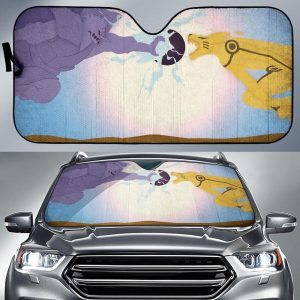 Susanoo Kurama Minimals Anime Car Auto Sun Shade