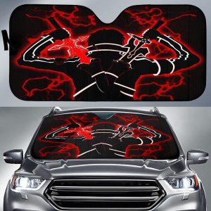 Sword Art Online Kiritos Car Auto Sun Shade