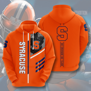 Syracuse Orange American Football 3D Printed Hoodie/Zipper Hoodie