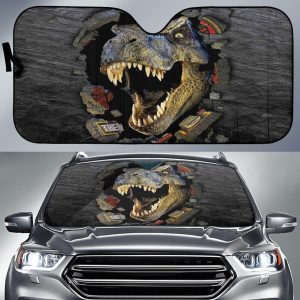 T-Red 3D Car Auto Sun Shade