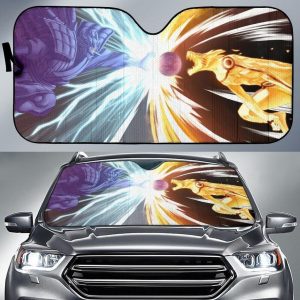 Tails Vs Madara Naruto Anime Car Auto Sun Shade