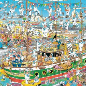 Tall Ship Chaos Jigsaw Puzzle Set