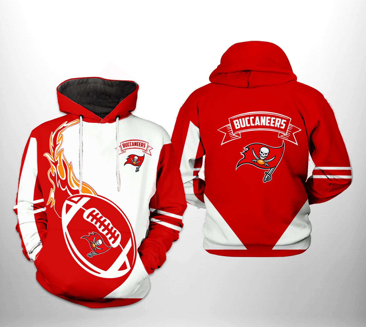 Tampa Bay Buccaneers NFL Classic 3D Printed Hoodie/Zipper Hoodie Tampa Bay Buccaneers NFL Classic 3D Printed Hoodie/Zipper Hoodie