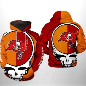 Tampa Bay Buccaneers NFL Grateful Dead 3D Printed Hoodie/Zipper Hoodie