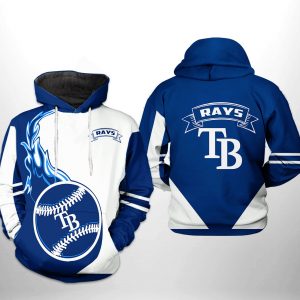 Tampa Bay Rays MLB Classic 3D Printed Hoodie/Zipper Hoodie