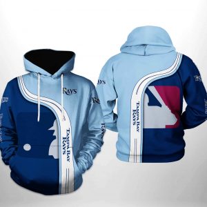 Tampa Bay Rays MLB Team 3D Printed Hoodie/Zipper Hoodie