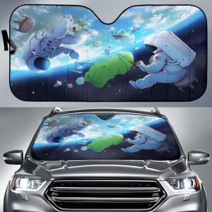 Tea Space Animation Car Auto Sun Shade