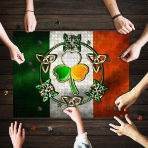 Team Irish Lucky Charm Jigsaw Puzzle Set