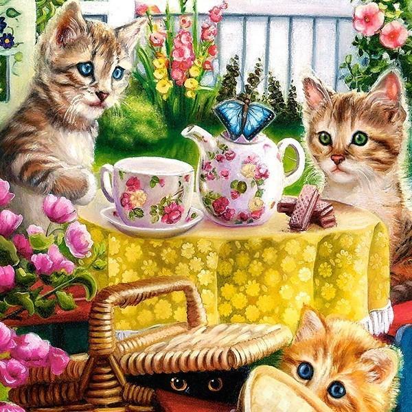 Teatime Jigsaw Puzzle Set Teatime Jigsaw Puzzle Set