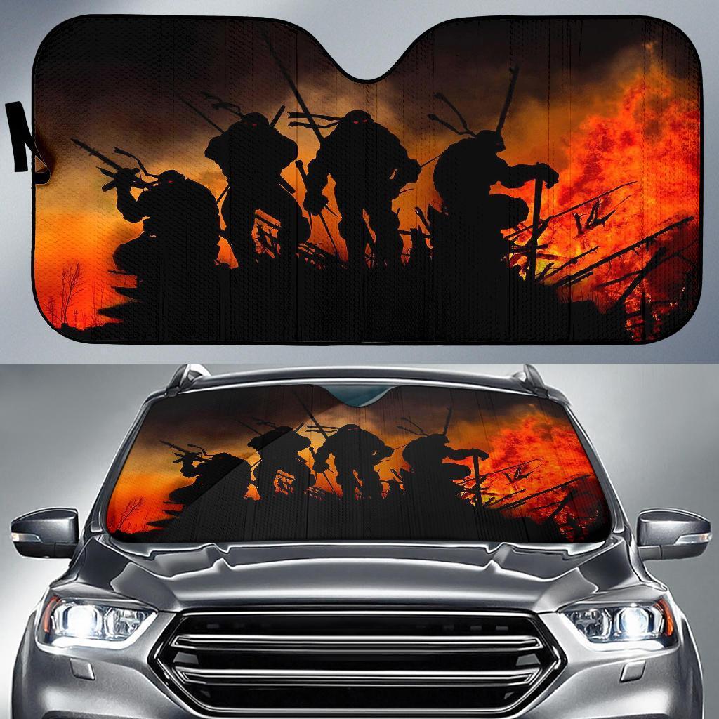 Teenage Mutant Ninja Turtles 1 Car Auto Sun Shade Teenage Mutant Ninja Turtles 1 Car Auto Sun Shade