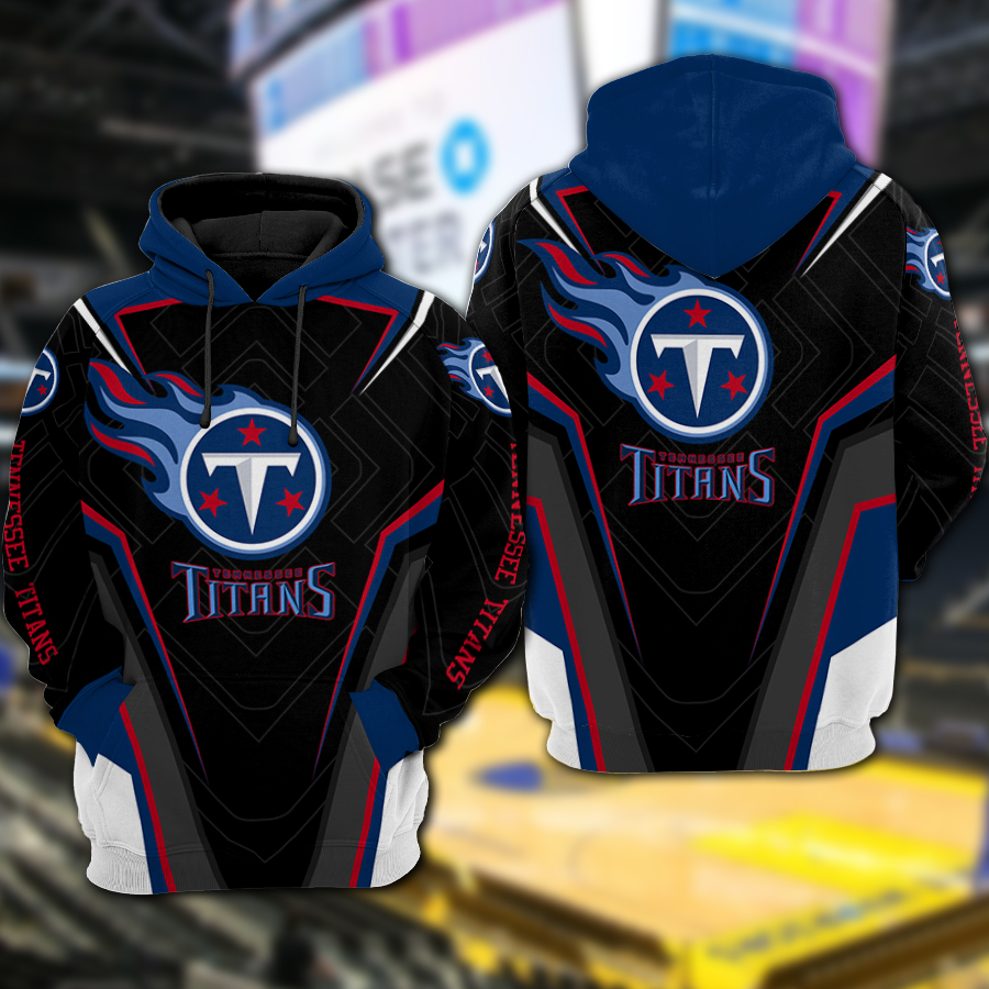 Tennessee Titans 3D Printed Hoodie/Zipper Hoodie Tennessee Titans 3D Printed Hoodie/Zipper Hoodie