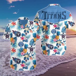 Tennessee Titans Hawaiian Shirt Summer Button Up