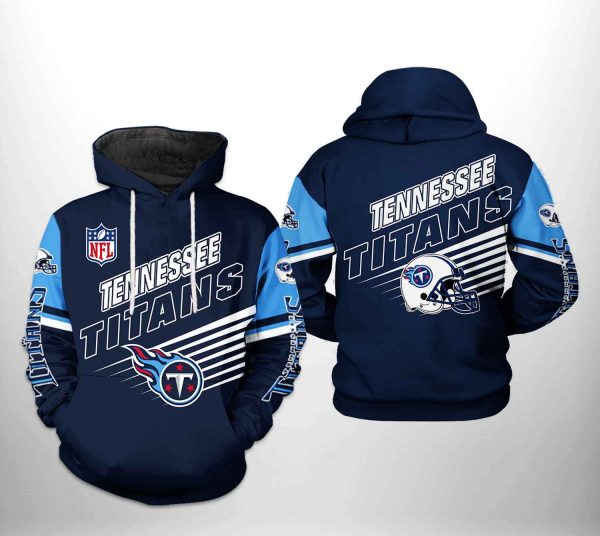 Tennessee Titans NFL Team 3D Printed Hoodie/Zipper Hoodie