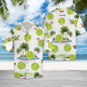 Tennis Lover Hawaiian Shirt Summer Button Up