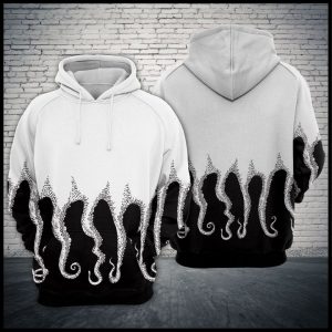 Tentacle Octopus 3D Printed Hoodie/Zipper Hoodie