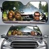Terminator Funny Car Auto Sun Shade