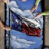 Texas Flag Scratchboard Jigsaw Puzzle Set