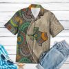 Texas Mandala Hawaiian Shirt Summer Button Up