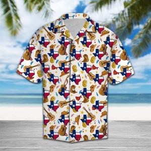Texas Our Hawaiian Shirt Summer Button Up
