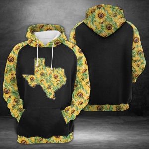 Texas Sunflower 3D Printed Hoodie/Zipper Hoodie