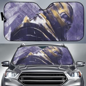 Thanos Avengers Endgame Car Car Auto Sun Shade