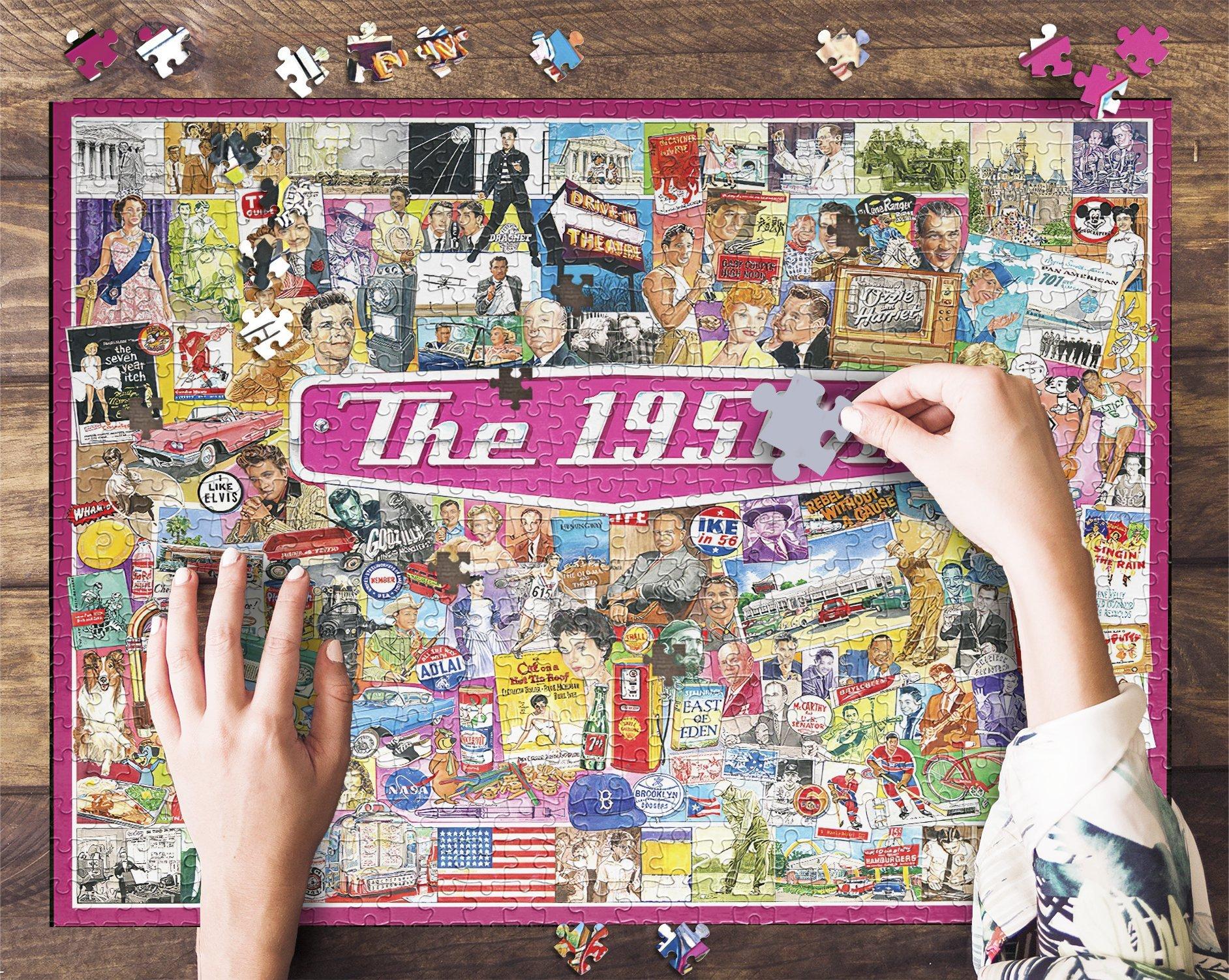 The 1950S Jigsaw Puzzle Set The 1950S Jigsaw Puzzle Set