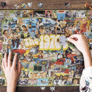 The 1970S Premium Wooden Jigsaw Puzzle Set