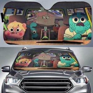 The Amazing World Of Gumball 5 Car Auto Sun Shade