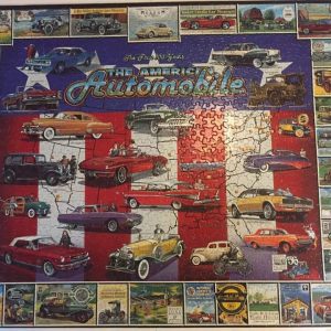 The American Automobile Jigsaw Puzzle Set