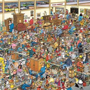 The Antique Show Jigsaw Puzzle Set