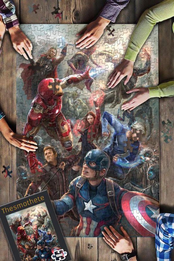 The Avengers Jigsaw Puzzle Set