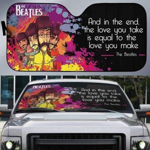 The Beatles 3 Car Auto Sun Shade