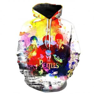 The Beatles 3D Printed Hoodie/Zipper Hoodie