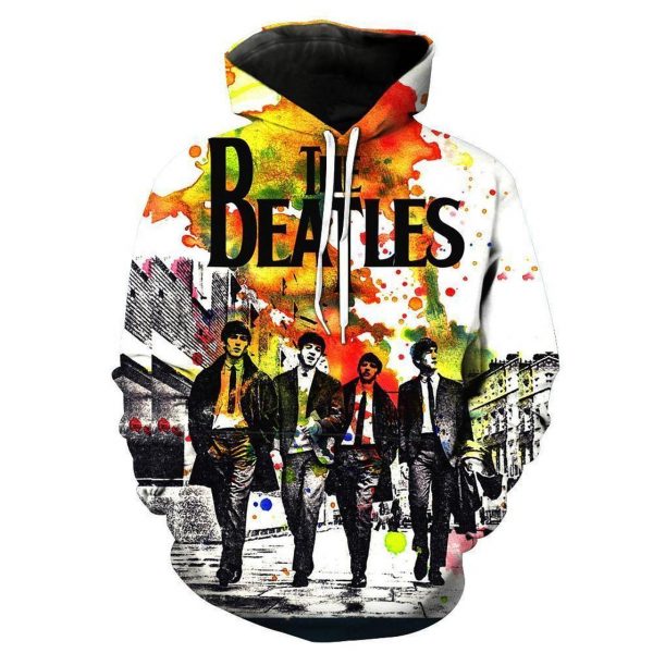 The Beatles 3D Printed Hoodie/Zipper Hoodie