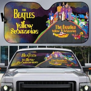 The Beatles 9 Car Auto Sun Shade
