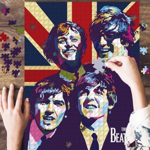 The Beatles In Wpap Jigsaw Puzzle Set